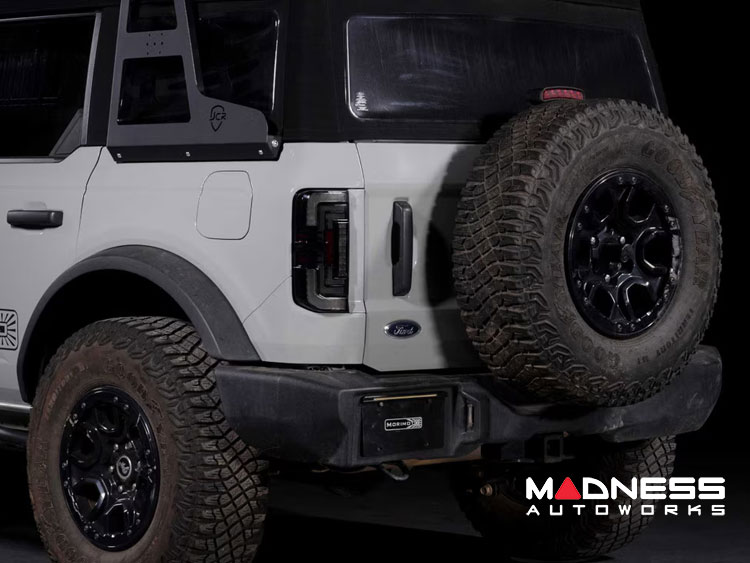 Ford Bronco Tail Lights - Low Profile - Morimoto - XB LED - Smoked